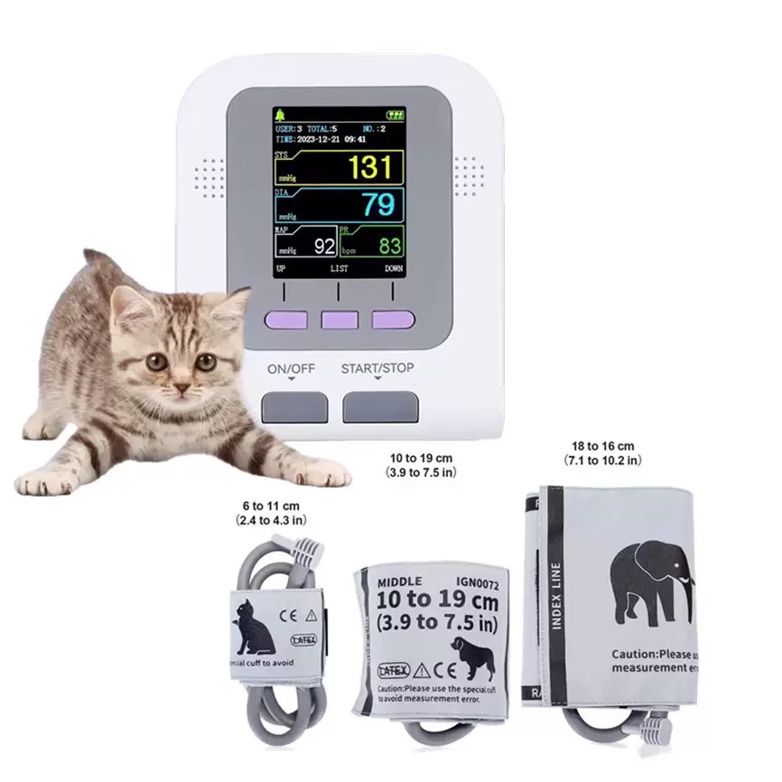 Blood Pressure Monitor - CONTEC08A-VET 수의학 장비 혈압계 VET 모니터