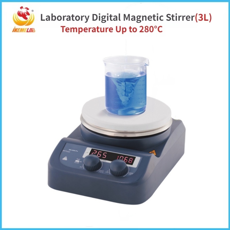 Magnetic Stirrer Hotplate - WEIAI 자기 교반기 1500rpm 실험실용 자기