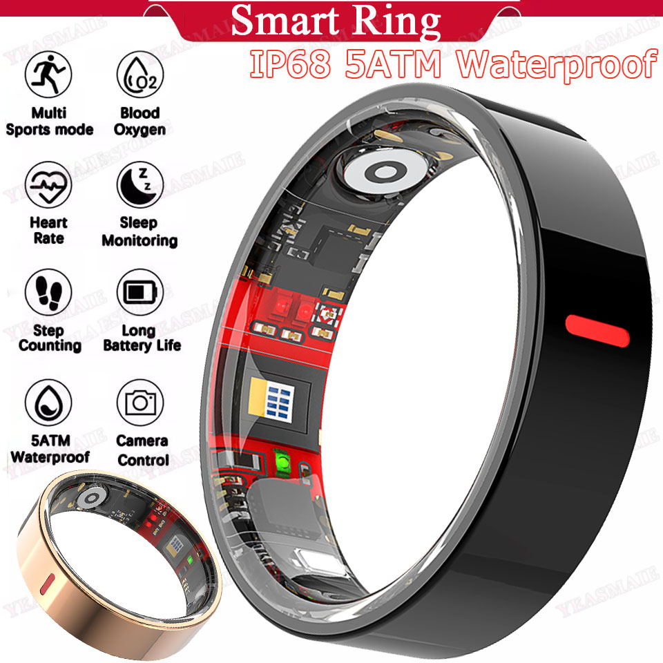 Blood Pressure Monitor - 2026 야외 스포츠 스마트 링 5ATM+IP68