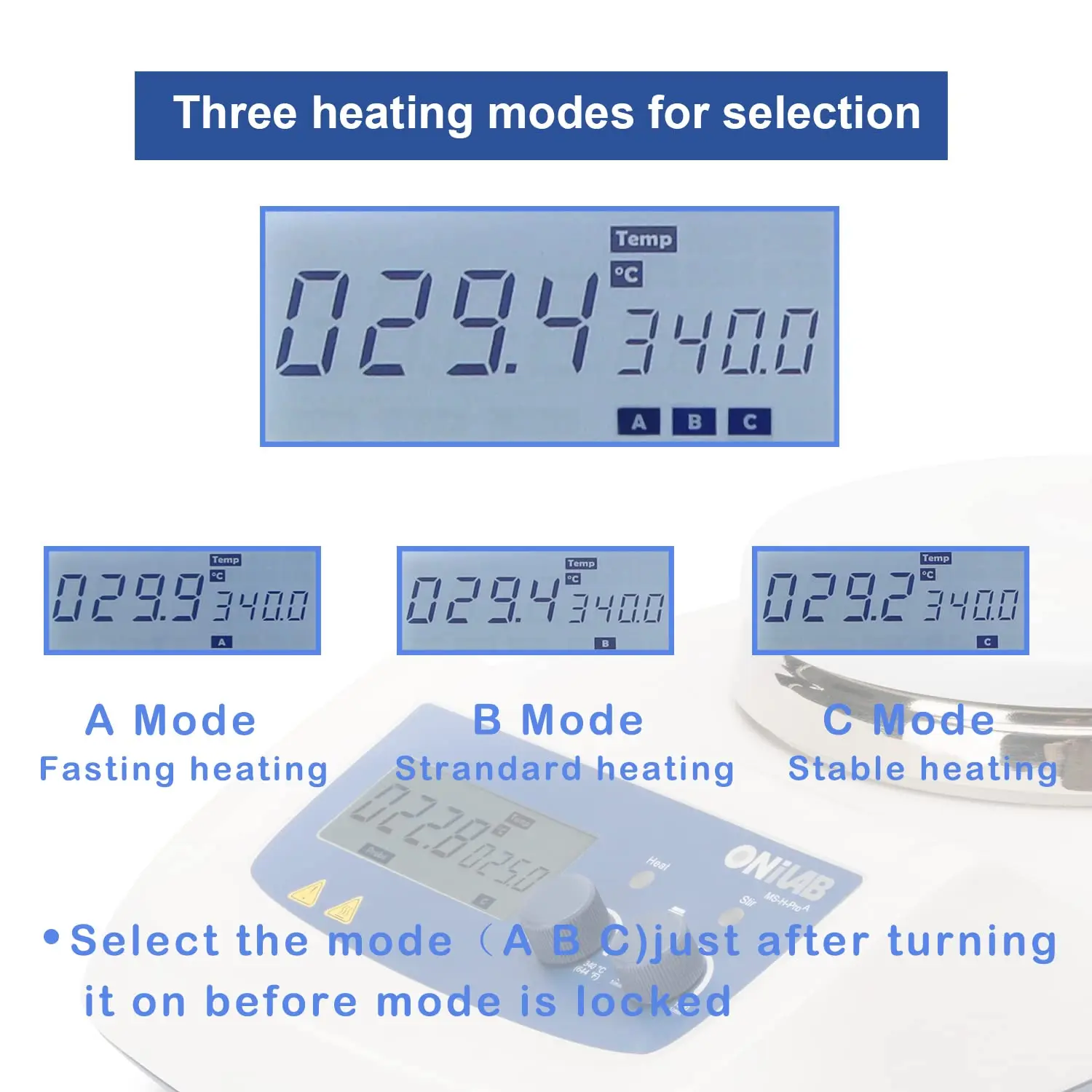 ONiLAB 340C 알루미늄 작업판이 있는 자기 가열 - Magnetic Stirrer Hotplate 리뷰 및 가격