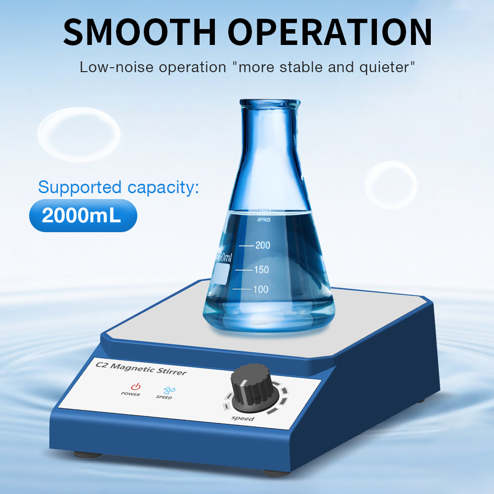 2025 신형 C2 2L 자기 교반 믹서 (교반봉 포함 - Magnetic Stirrer Hotplate 리뷰 및 가격