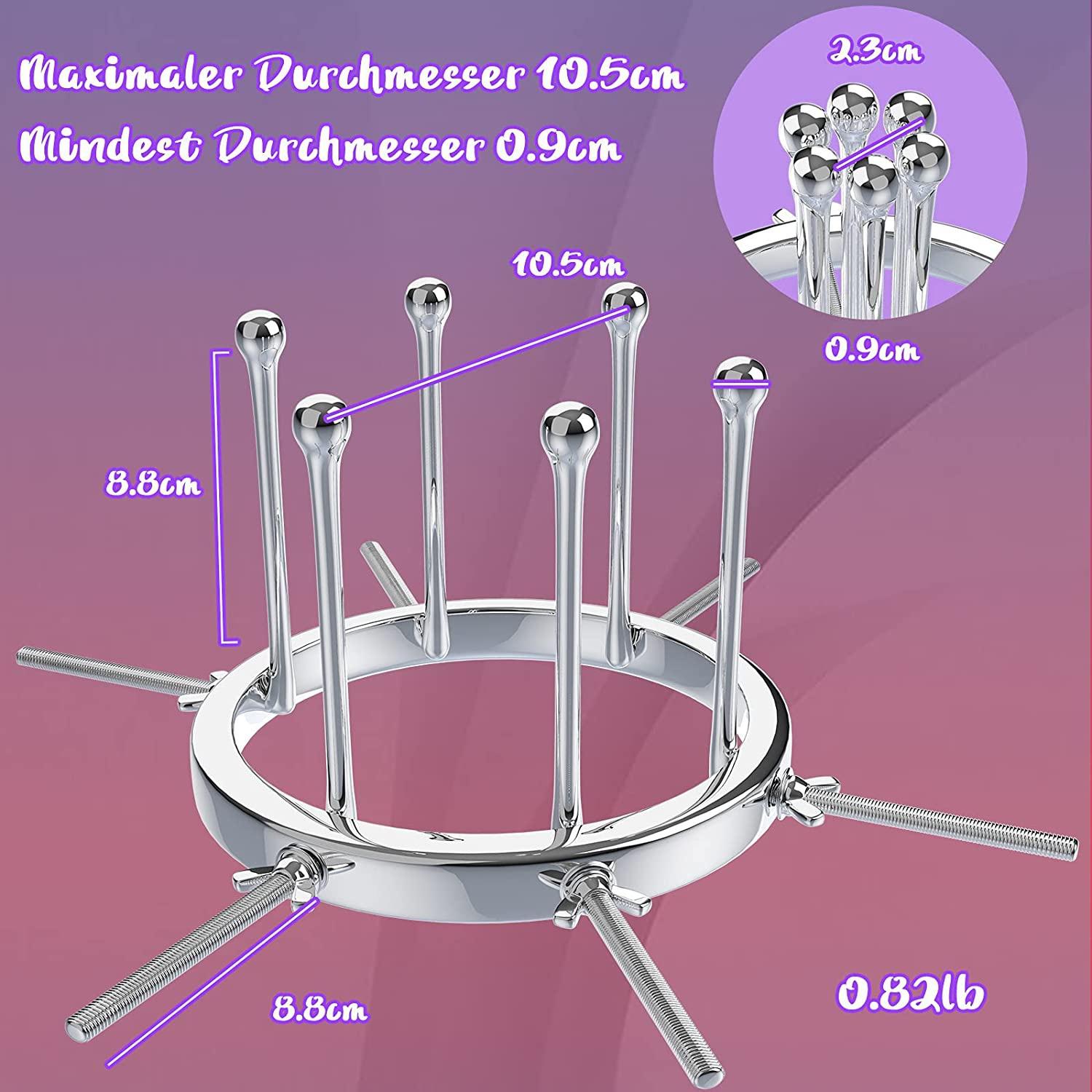 금속 항문 확장기 조정 가능한 질 의료 거울 커플 주먹 - Medical Lab Equipments 리뷰 및 가격