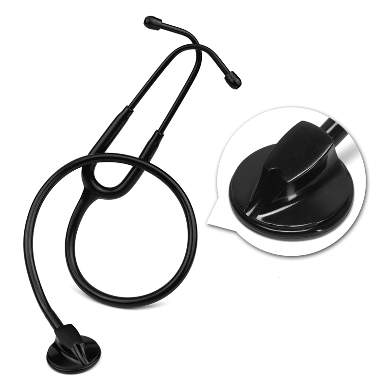 모든 검은 의료 심장학 의사 청진기 전문 의료 심장 청 - Medical Lab Equipments 리뷰 및 가격