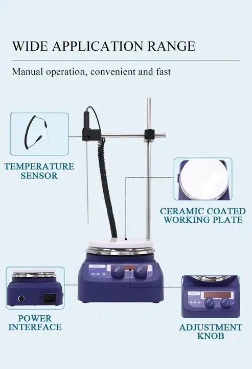 MS-H280-PRO 산업용 가열식 자석 교반기 믹서  - Magnetic Stirrer Hotplate 리뷰 및 가격