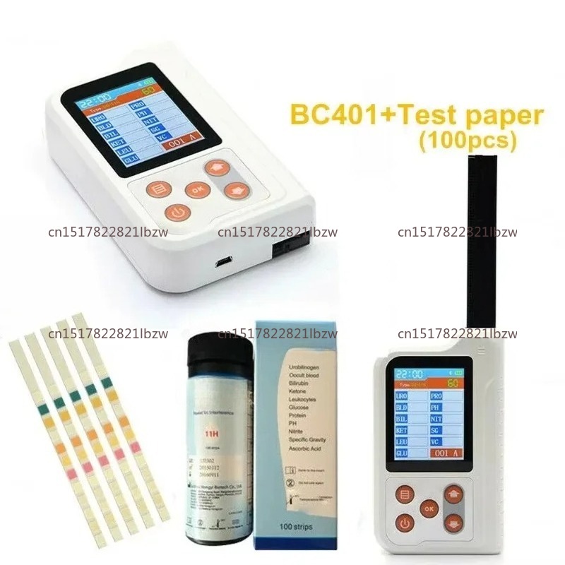 새로운 디지털 수의학 애완동물 소변 분석기 파라미터 B - Urine Analyzer Strip 리뷰 및 가격